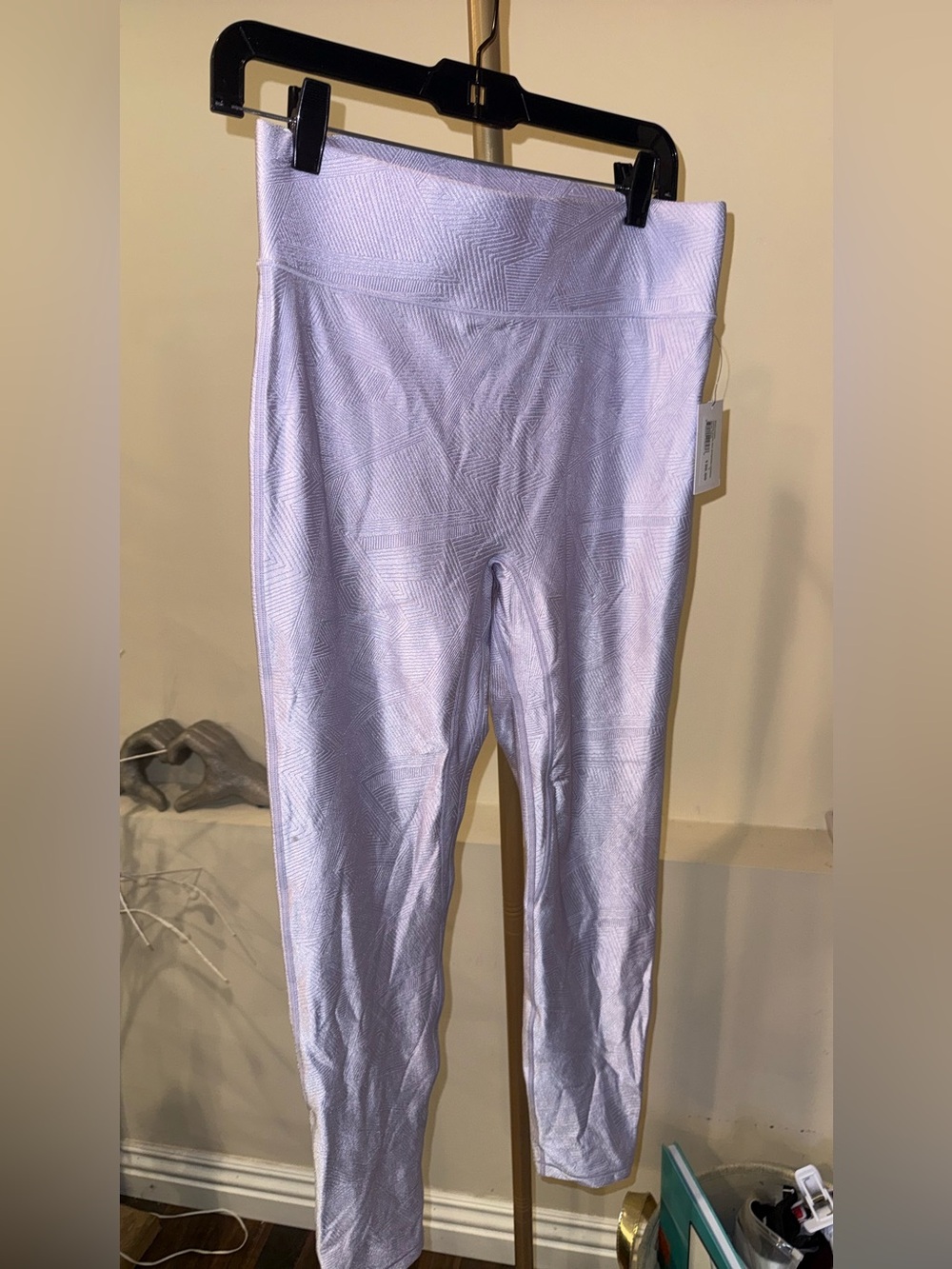 High-Waist Lavender Leggings for Women